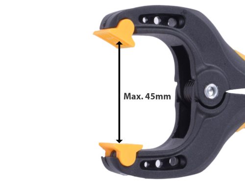 LIYSET SZORÍTÓ CSIPESZ, 2 DB-OS 4"/ MAX NYITÁS 45mm