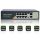 10 portos PoE switch ; 8 PoE 10/100 Mbps+ / 2 uplink port 1000 Mbps; 48V, Max. 250m