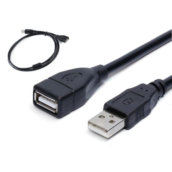 2.0 USB anya - USB apa  hosszabbító kábel 5m
