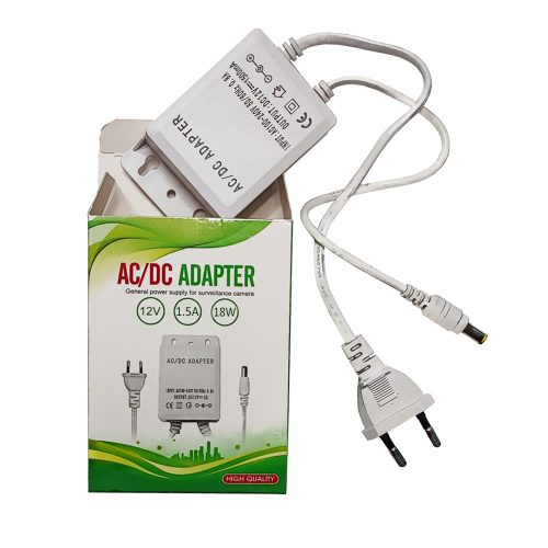 Kültéri Mini biztonsági kamera tápegység 12V ~1.5A