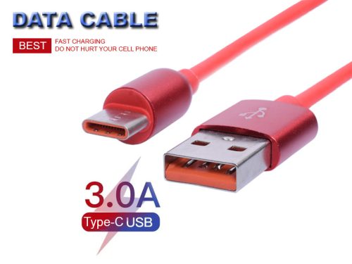 USB - TYPE-C nagy sebességű töltő&adatkábel, 1 m-es