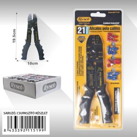   Kombinált többcélú SARUZÓ, CSUPASZÍTÓ, krimpelő fogó csavarvágóval