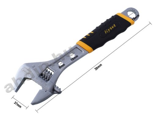 Állítható villáskulcs, 300 mm-es