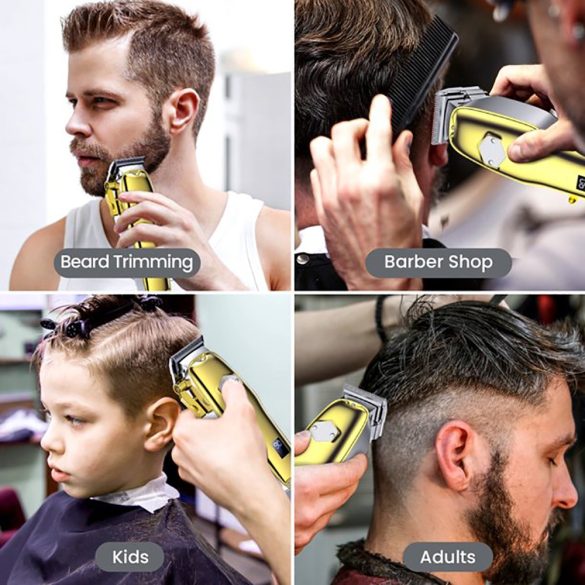 Xpreen akkumulátoros hajvágó férfiaknak, USB-vel tölthető