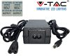 V-TAC 78W MŰANYAG TÁPEGYSÉG 12V 6.5A IP44 - 3240