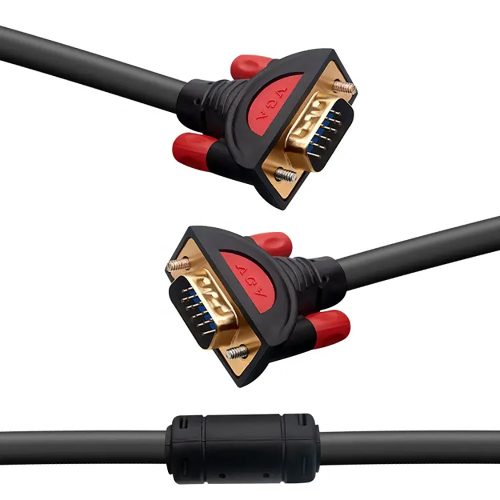 5m Prémium VGA apa - VGA apa monitor kábel 15Pin (3+9)