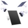 Napelemes 4G SIM Kártyás Router és 2db 2MP Napelemes Wifi-s Biztonsági Kamera Rendszer
