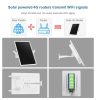Napelemes 4G SIM kártyás Router és 2db 4MP duplanapelemes wifi-s bisztonsági kamera rendszer