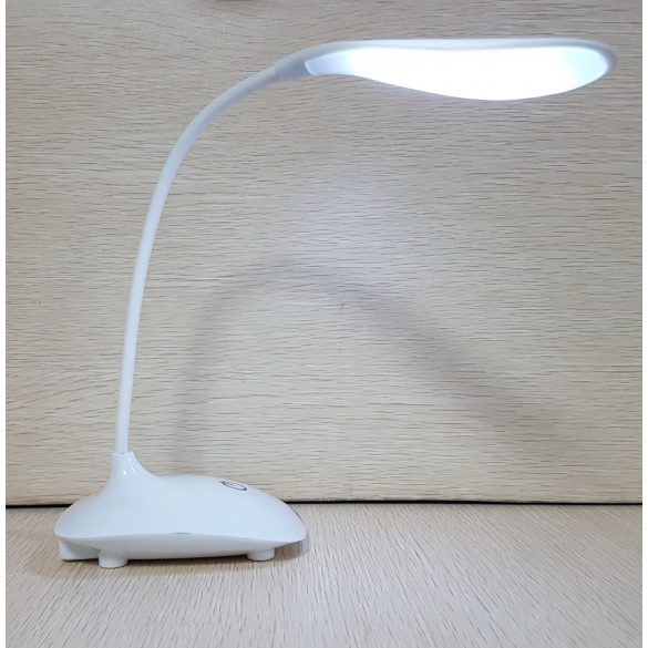Érintéskapcsolós, rugalmas LED asztali lámpa, hordozható olvasólámpa, otthoni, iroda
