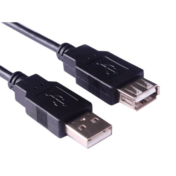 2.0 USB anya - USB apa  hosszabbító kábel választható 3m