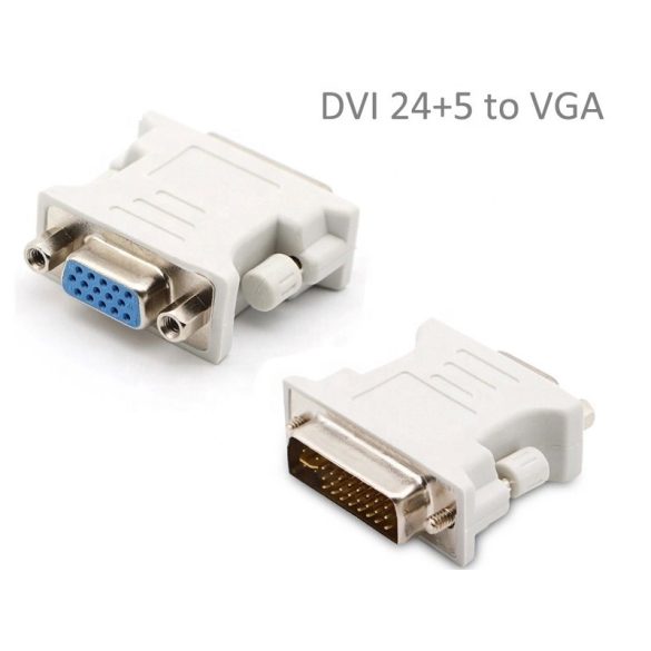 DVI - I APA  -  VGA ANYA csatlakozó adaptert