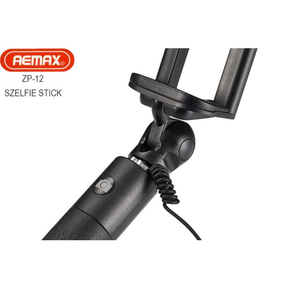 Remax ZP-12 Színes vezetékes jack dugós szelfi bot Összecsukható szelfi bot mobiltelefonhoz