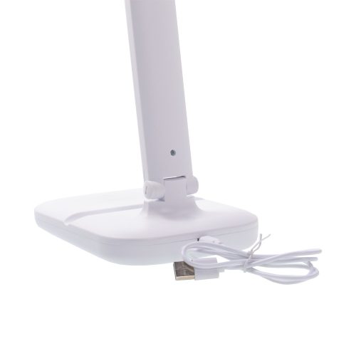 Akkumulátoros összecsukható LED asztali lámpa, 3 színhőmérséklettel , telefontartóval