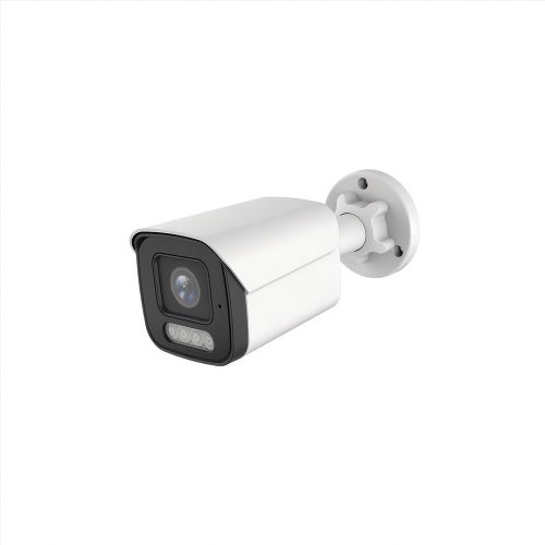 8MP H.265x IP POE SWITCH 4db-os 4mm BULLET Kamerás Biztonsági Rendszer IP66 Vízálló Éjjel Nappal színes látás Hangrögzítés