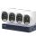 8MP H.265x IP POE SWITCH 4db-os 4mm DOME Kamerás Biztonsági Rendszer IP66 Vízálló Éjjel Nappal színes látás Hangrögzítés