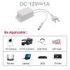 Ac-dc Adapter AC110-24V DC12V-1A 50/60Hz