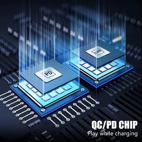 2 az 1-ben Prémium USB-C Adapter – 100W PD, 10Gbps Adatátvitel és Hi-Fi Audio