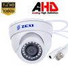 16 kamerás 2MP 2.8/6mm AHD DOME biztonsági kamera rendszer, kültéri/beltéri, fehér szín