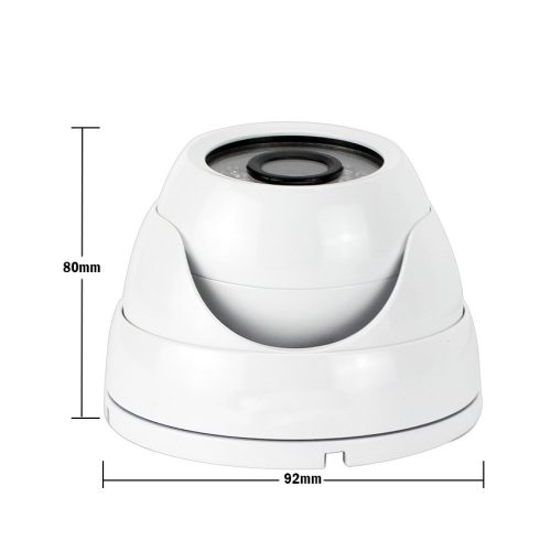 4 Kamerás 2MP FULL HD AHD mix biztonsági kamerarendszer, 2 dome + 2 cső kamera kültéri/beltéri