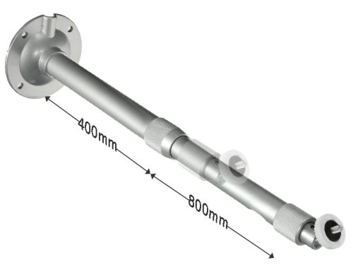 Univerzális 50-80 cm-es KAMERA/PROJEKTOR mennyezeti, forgó, fali tartó konzol, alumínium ötvözetű, 5KG-IG