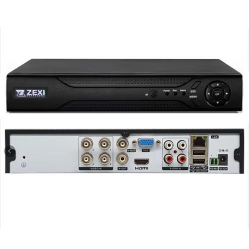 5MP megfigyelő AHD Xmeye 4 csatornás kamerák biztonsági DVR digitális videórögzítő