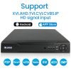 5MP megfigyelő AHD Xmeye 4 csatornás kamerák biztonsági DVR digitális videórögzítő
