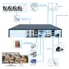 5MP megfigyelő AHD Xmeye 4 csatornás kamerák biztonsági DVR digitális videórögzítő