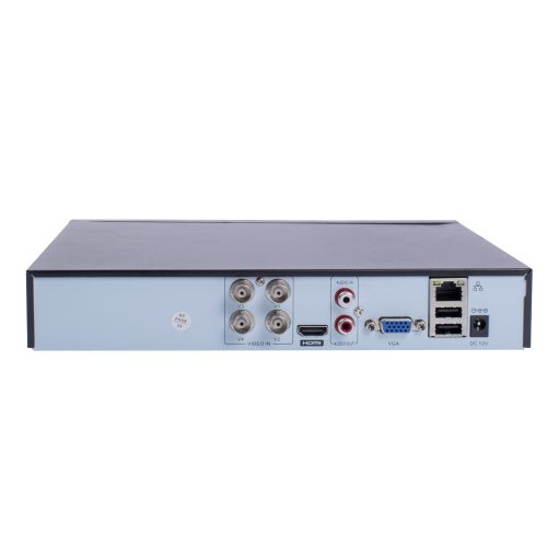 4 csatornás AHD 5MP DVR rögzítő H.265, 5IN1, ONVIF, 4K kimenet