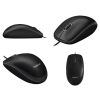 Logitech B100 optikai egér fekete USB OEM (910-003357)