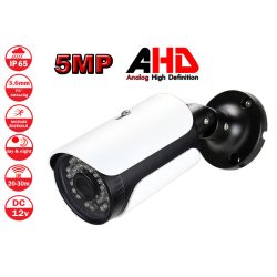 5MP AHD 2,8mm kültéri, vízálló biztonsági kamera