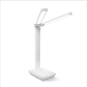   Állítható fényerejű érintőképernyős LED lámpa, USB-n újratölthető, szemvédelemmel, összecsukható asztali