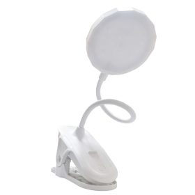   Csipeszes LED-es asztali lámpa, USB-s újratölthető asztali lámpa, éjjeli olvasólámpa, érintésvezérlés, 3 fényerő-szabályozási mód, szemvédelem