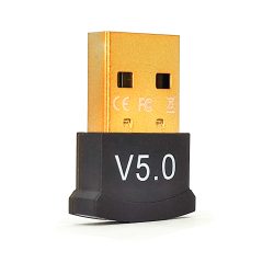   Bluetooth 5.0 USB adapter, V 5.0 protokoll, vezeték nélküli audio adó-vevő hardverkulcs, számítógép hangszóróhoz