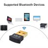 USB Bluetooth V 5.0 Adapter Mini Bluetooth Dongle Music Sound Bluetooth adó-vevő adapter PC számítógéphez