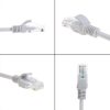 1m-es Szerelt alú-réz ethernet beltéri  UTP Cat5e patchkábel