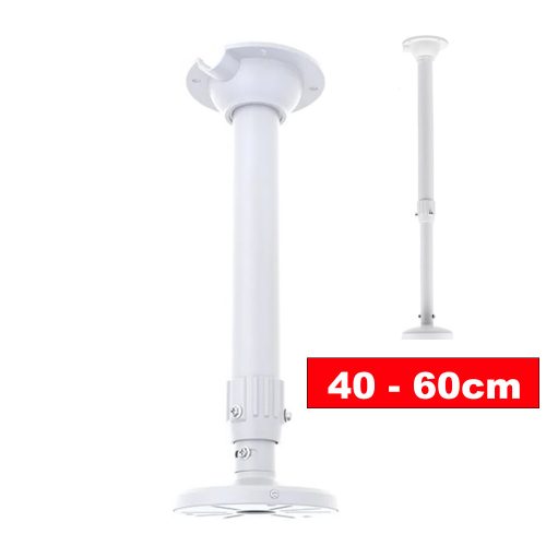 Alumínium teleszkópos mennyezeti DOME kameratartó 40-tól-60cm-ig