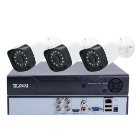   3 MINI AHD KAMERA RENDSZER KÜLTÉRI / BELTÉRI 2MP, H.265+, IR 30M, VIZÁLÓ