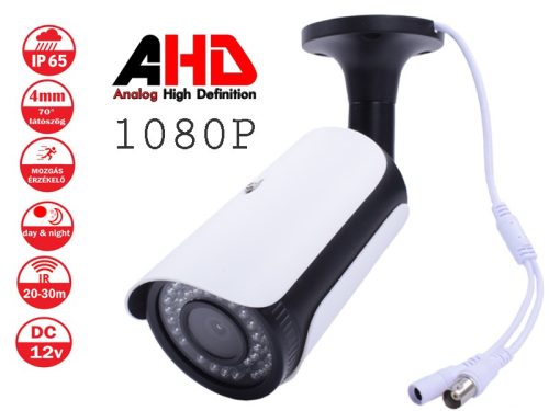 2MP AHD 2.8mm BELTÉRI/ KÜLTÉRI CSŐKAMERA IR 30m
