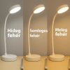 Újratölthető LED asztali lámpa 3 fényerőszinttel