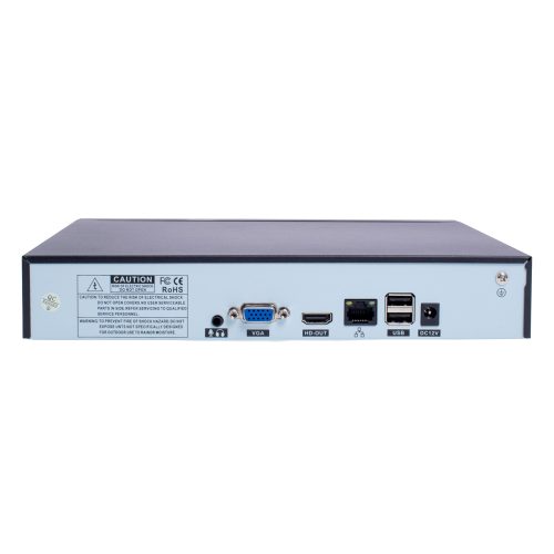 Oowlkam 16 csatornás IP NVR rögzítő – 4K, ONVIF, felhő, arcfelismerés