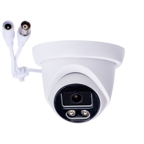  5MP 2.8mm  DOME AHD KÜLTÉRRI / BELTÉRI ABS ház, biztonsági kamera, OSD menüvel, starlight világítással