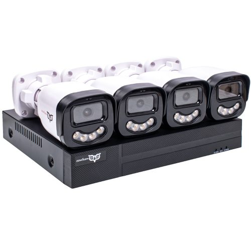 Oowlkam 4 Kamerás 5MP (2.8mm) AHD/TVI/CVI/CVBS Biztonsági Kamerarendszer Smart Starlight Technológiával
