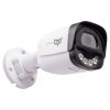 3 megapixeles, 2.8 mm-es objektívvel szerelt IP-alapú PoE BULLET, kültéri és beltéri használatra, színes éjszakai látással, mikrofonnal