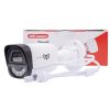 3 megapixeles, 2.8 mm-es objektívvel szerelt IP-alapú PoE BULLET, kültéri és beltéri használatra, színes éjszakai látással, mikrofonnal