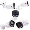 3 megapixeles, 2.8 mm-es objektívvel szerelt IP-alapú PoE BULLET, kültéri és beltéri használatra, színes éjszakai látással, mikrofonnal