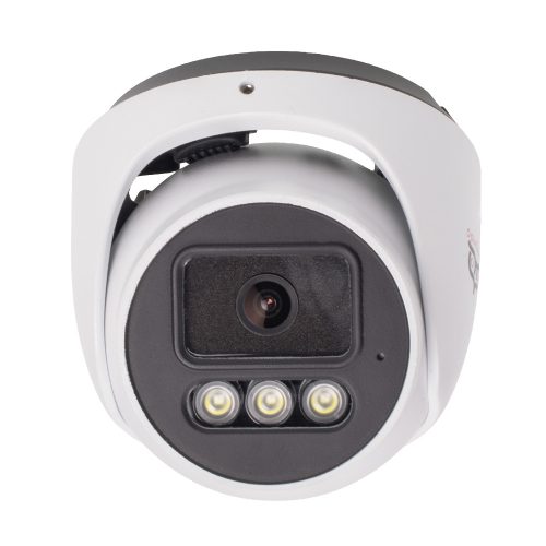 Oowlkam 5MP 2.8mm IP POE Turret kamera hibrid IR, mikrofonos, fehér szín