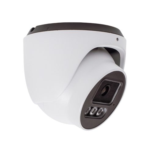 Oowlkam 5MP 2.8mm IP POE Turret kamera hibrid IR, mikrofonos, fehér szín