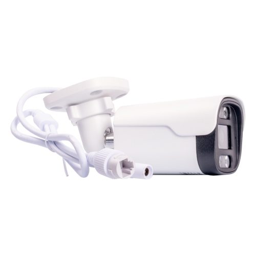 5MP 2,8mm UHD kültéri Bullet PoE IP megfigyelő kamera (Xmeye) szines éjszakai látással, hanggal és mesterséges intelligenciával, arcfelismeréssel és Onvif 