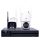 Oowlkam 5MP WiFi IP Kameraszett – 1 PTZ + 1 Fix Kültéri/Beltéri Kamera, kétirányú hanggal, hibrid színes éjjellátással