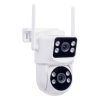 Oowlkam 6MP 3MP+3MP Kültéri Wifi-s kamera két lencsés biztonsági PTZ kamera automatikus nyomkövető iCsee APP
